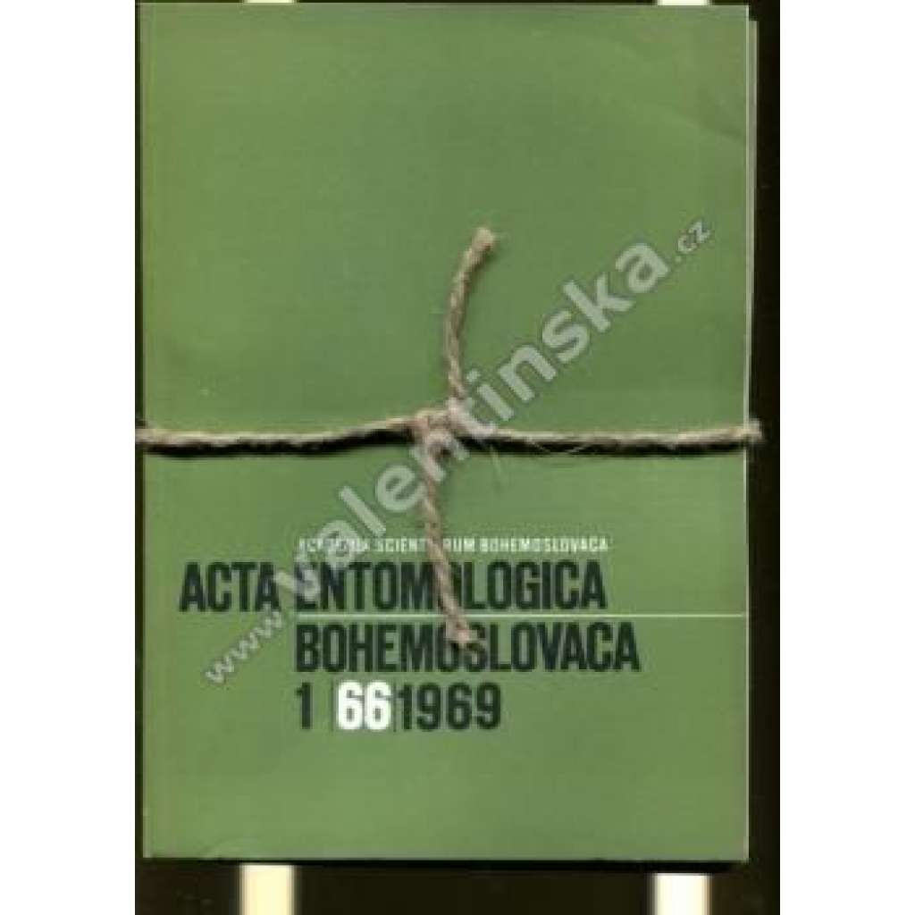 Acta entomologica bohemoslovaca 1969