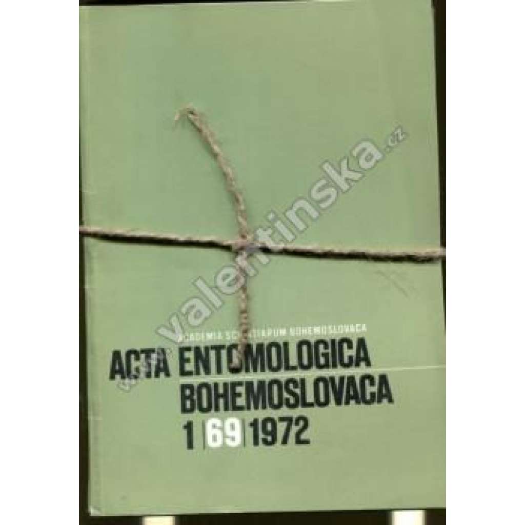 Acta entomologica bohemoslovaca 1972