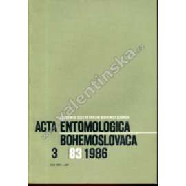 Acta entomologica bohemoslovaca, 3/1986