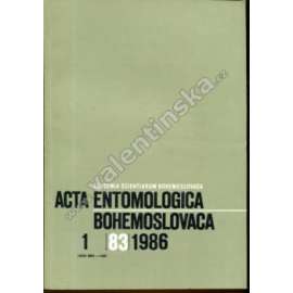 Acta entomologica bohemoslovaca, 1/1986