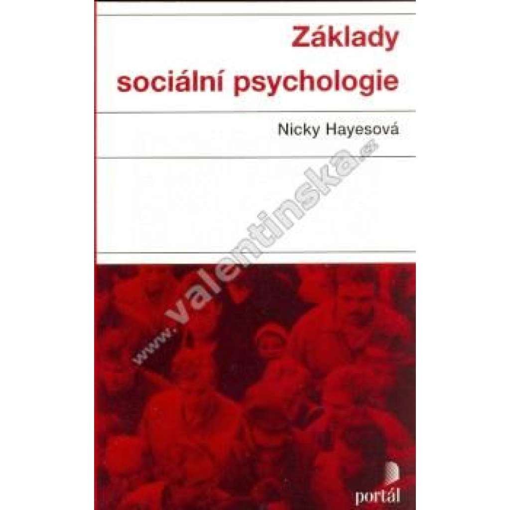Základy sociální psychologie Základy sociální psychologie