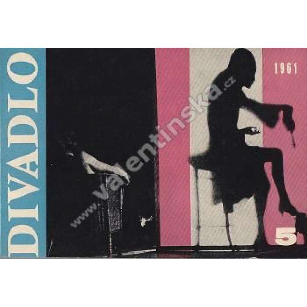 Divadlo - květen/1961 (časopis, divadlo, mj. Z historie brněnské [Brno] divadelní levice; Marie Vášová; Benjamin Britten; William Shakespeare - Antonius a Kleopatra; fotografie M. Novotný, J. Svoboda)
