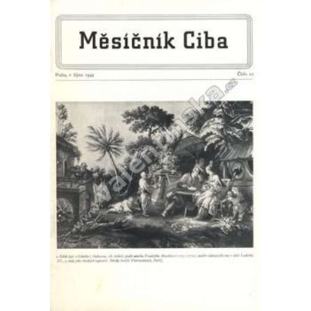 Měsíčník Ciba 1949.  Číslo 10.