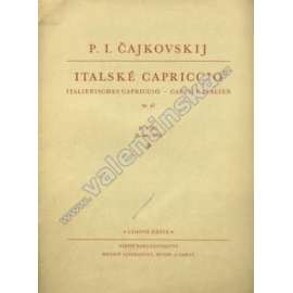 Italské Capriccio. Pro klavír (noty, piano)