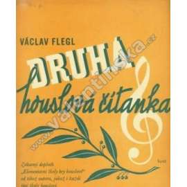 Druhá houslová čítanka (noty, housle)