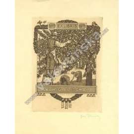 Georg Jilovsky (1884-1958) Ex-libris Ludwig Elischak