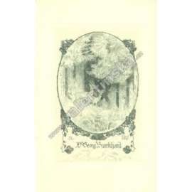 Alfred Soder (Ex-libris F. Burkhard, secese)