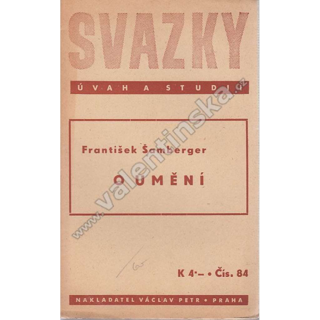 O umění (edice: Svazky úvah a studií) [psychologie, estetika]