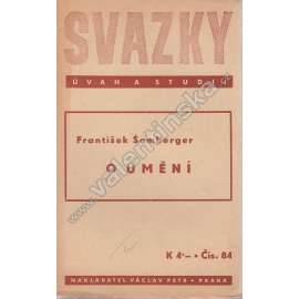 O umění (edice: Svazky úvah a studií) [psychologie, estetika]