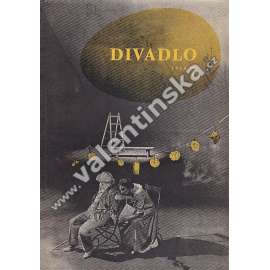 Divadlo - září/1958 (časopis, mj. J. Raban - Bedřich Feuerstein; E. Vrchlická - O představení krále Leara; Janáčkovy názory na operu a operní reprodukci; fotografie M. Novotný; obálka Libor Fára)
