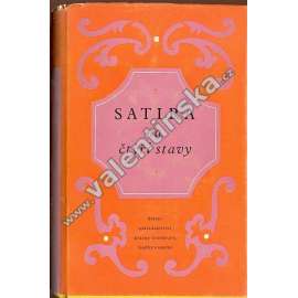 Satira na čtyři stavy (Živá díla minulosti, sv. 17.) [poezie, baroko, literární věda; obálka Zdeněk Sklenář]