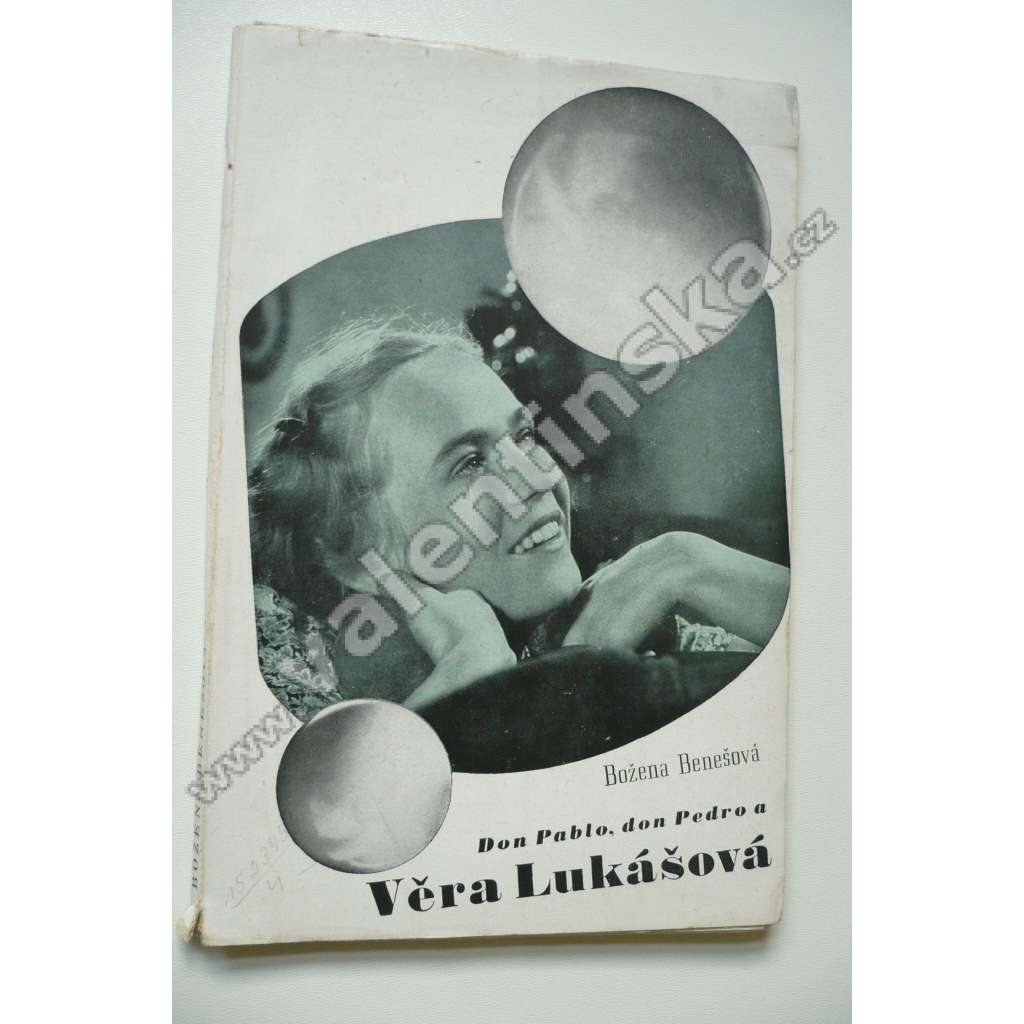 Don Pablo, don Pedro a Věra Lukášová (edice: Kmen) [novela; obálka - avantgarda]