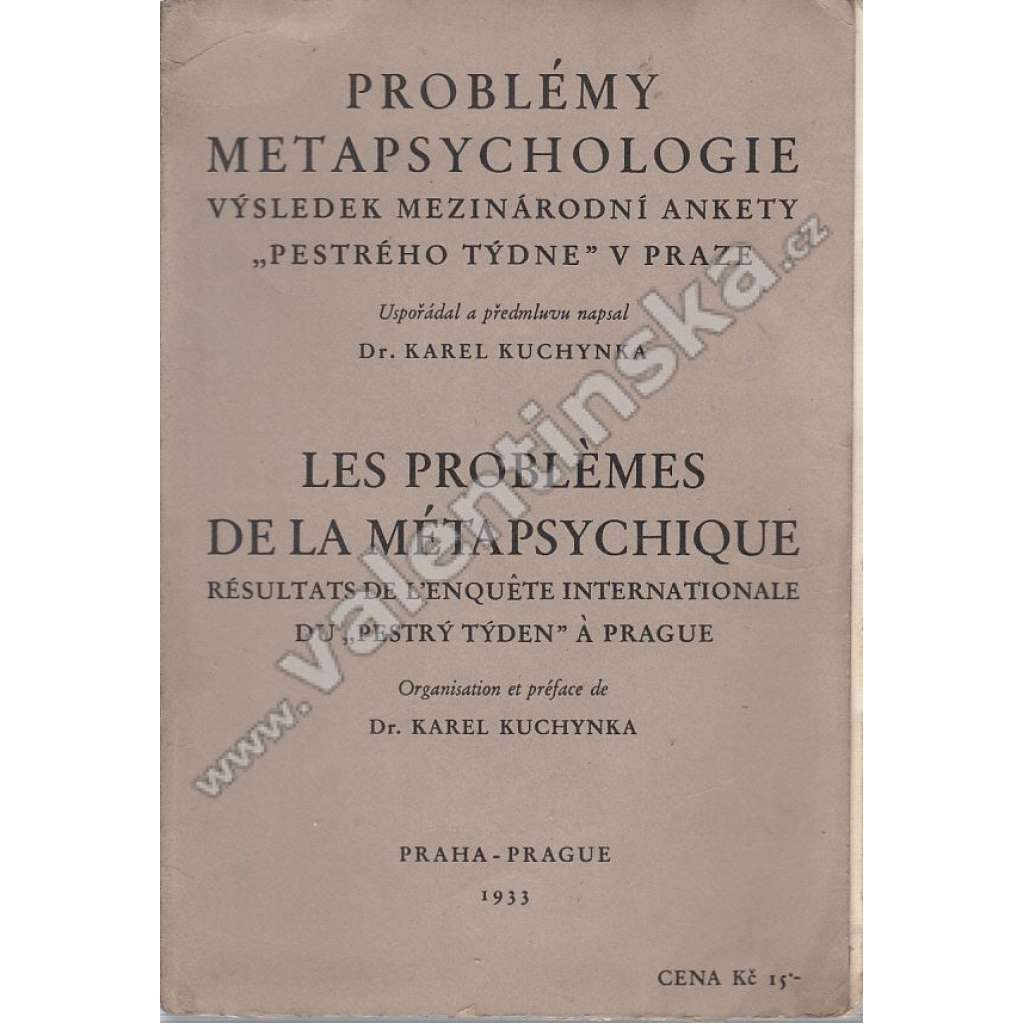 Problémy metapsychologie