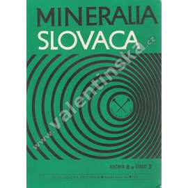 Mineralia Slovaca, roč. 8. (1976), č. 3 (časopis, geologie, Slovensko, mj. Náčrt metalogenézy Československa; K výskumu filtračních porúch na Dunaji)
