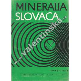 Mineralia Slovaca, roč. 6. (1974), č. 3 (časopis, geologie, Slovensko, mj. Příspěvek k upřesnění dokumentace mělkých hydrogeologických vrtů; Hydrogeológia a ochrana životného prostredia)
