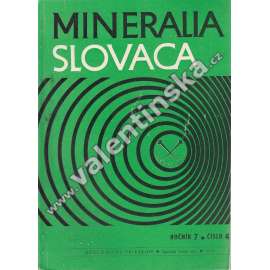 Mineralia Slovaca, roč. 7. (1975), č. 4 (časopis, geologie, Slovensko, mj. Ložiská nerastných surovín východného Slovenska)