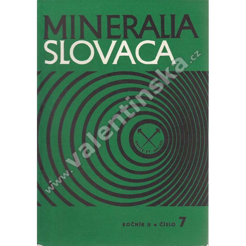 Mineralia Slovaca, roč. II. (1970), č. 7