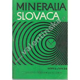 Mineralia Slovaca, roč. 6. (1974), č. 5-6 (časopis, geologie, Slovensko, mj. Ložiská ropy a plynu v slovenskej časti viedeskej panvy [ropa])