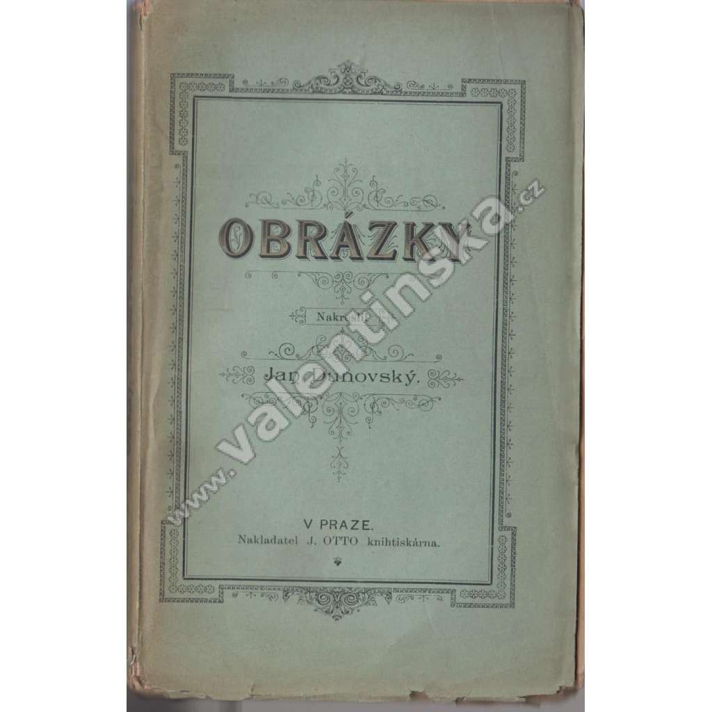Obrázky (edice: Laciná knihovna národní, č. 42) [povídky]