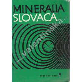 Mineralia Slovaca, roč. III. (1971), č. 9 (časopis, geologie, Slovensko, mj. Kaolín z oblasti Rudník-Jasov; Geológia vo Švédsku)