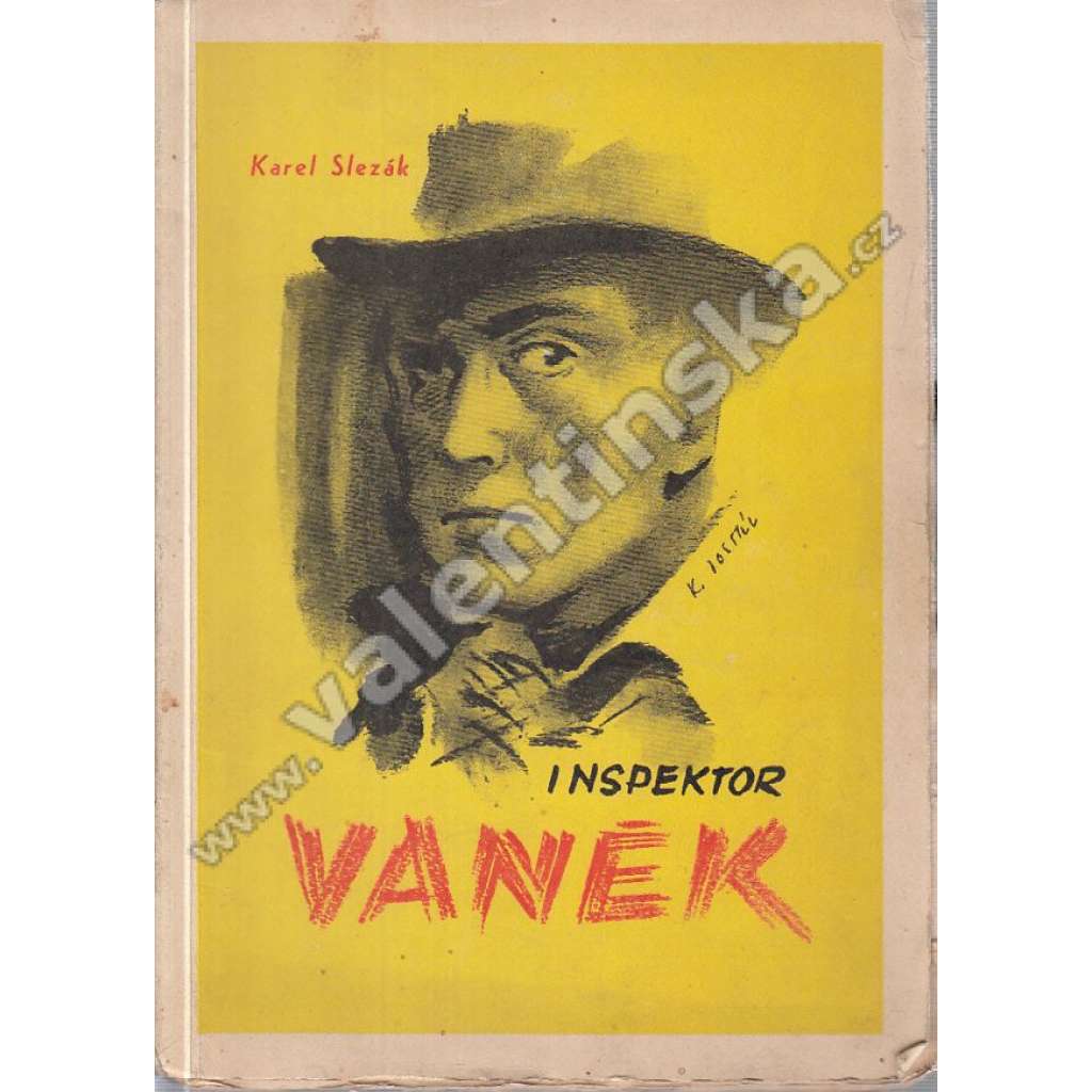Inspektor Vaněk. Detektivní historie policisty (detektivka; obálka a ilustrace Karel Dostál)