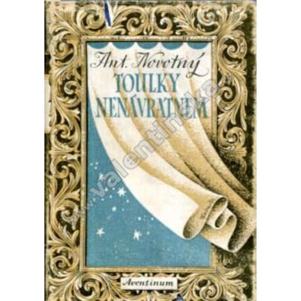 Toulky nenávratnem [příběhy z dějin pražských uměleckých děl a umění ve staré Praze] (obálka Vojtěch Kubašta)