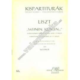 Weinen, Klagen (noty, orchestr)