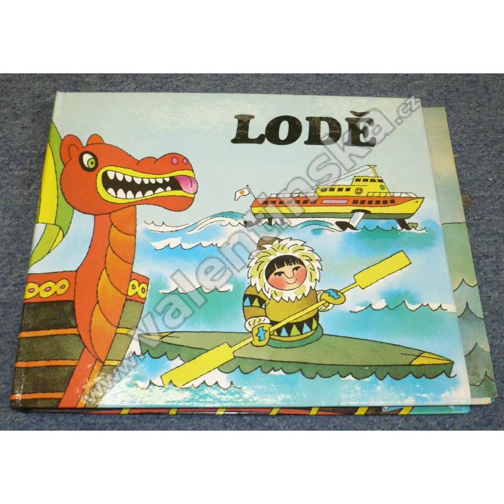 Lodě (Pop up kniha, dětská literatura; ilustrace Gustav Šeďa)