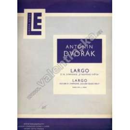 Largo z IX.symfonie (noty, piano-klavír)