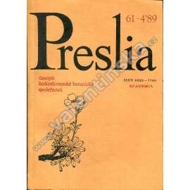 Preslia, r. 61 (1989), č. 4.