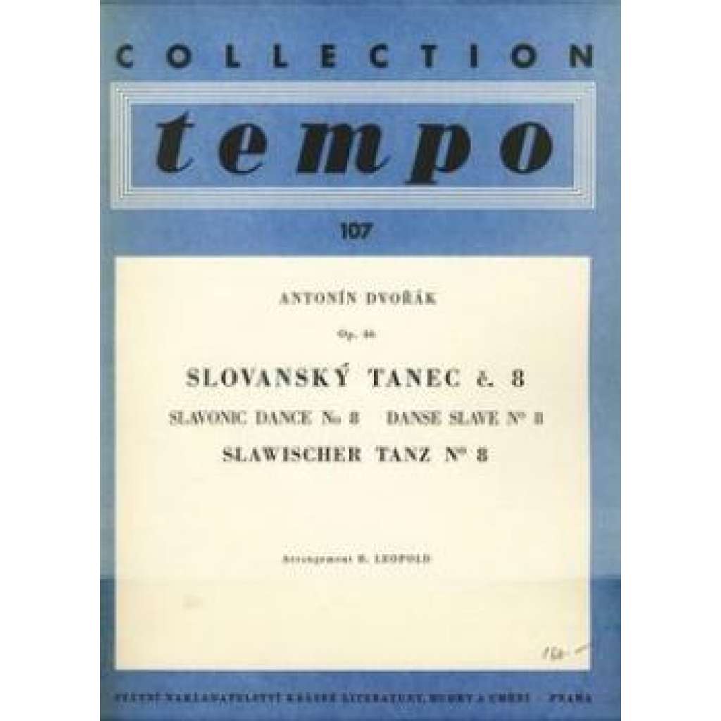 Slovanský tanec č.8.  Small orchestra