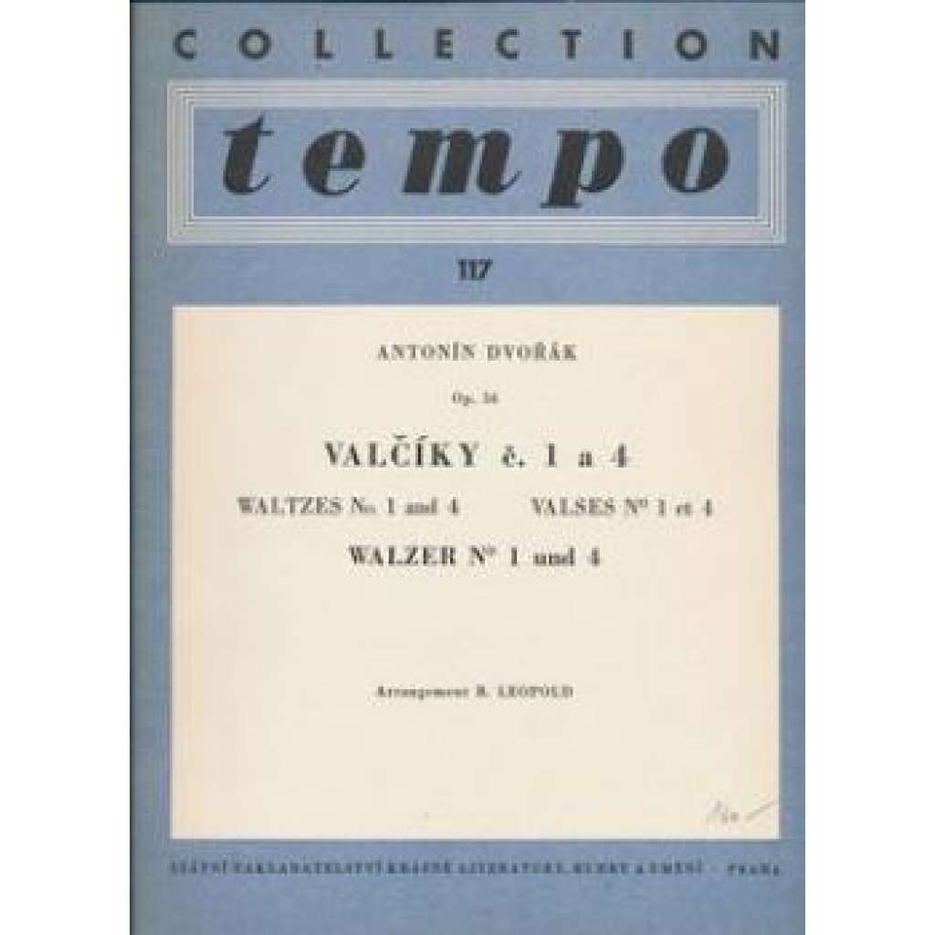 Valčíky č.1 a 4.  Small orchestra
