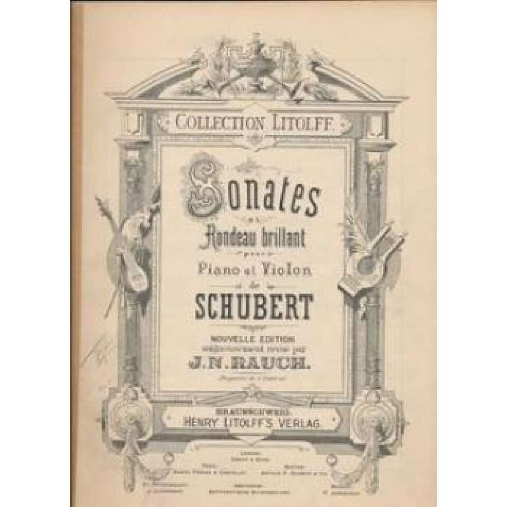 Sonates et Rondeau brillant