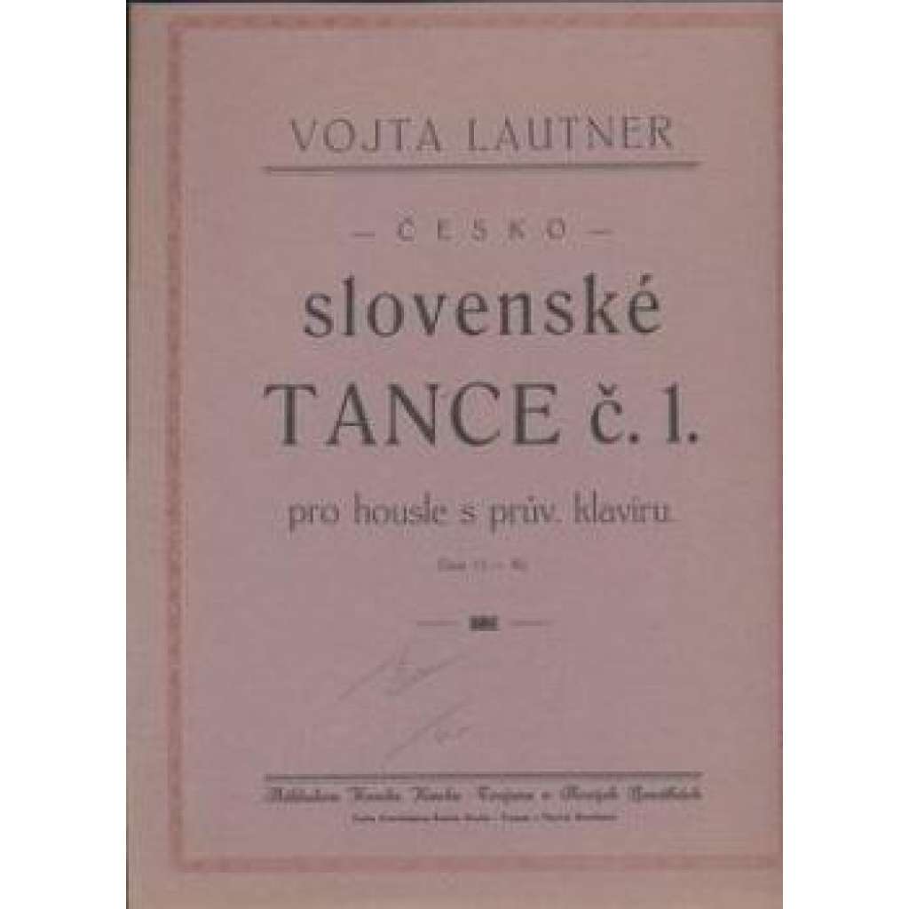 Česko - slovenské tance č.1.