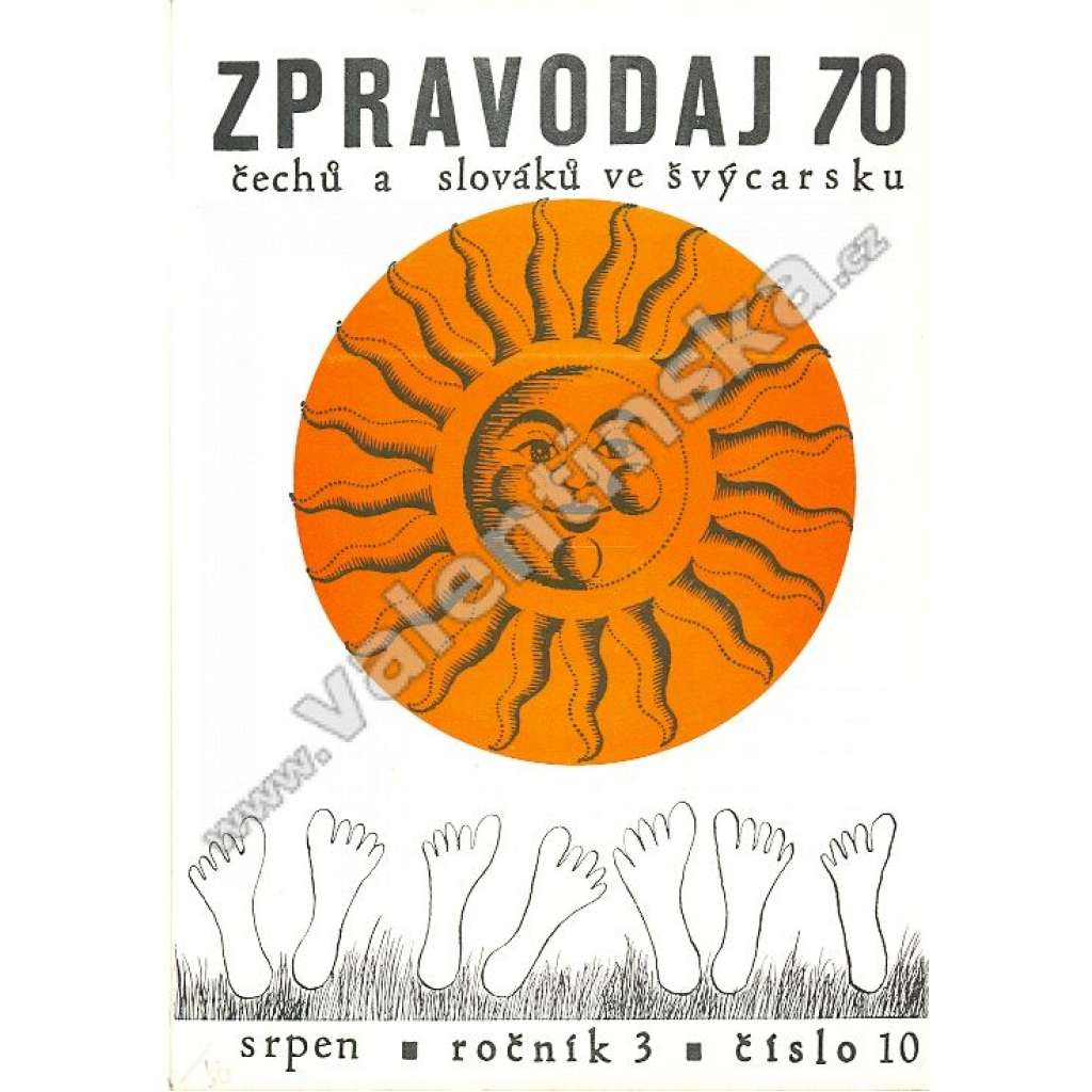 Zpravodaj 70 * srpen * ročník 3 * číslo 10