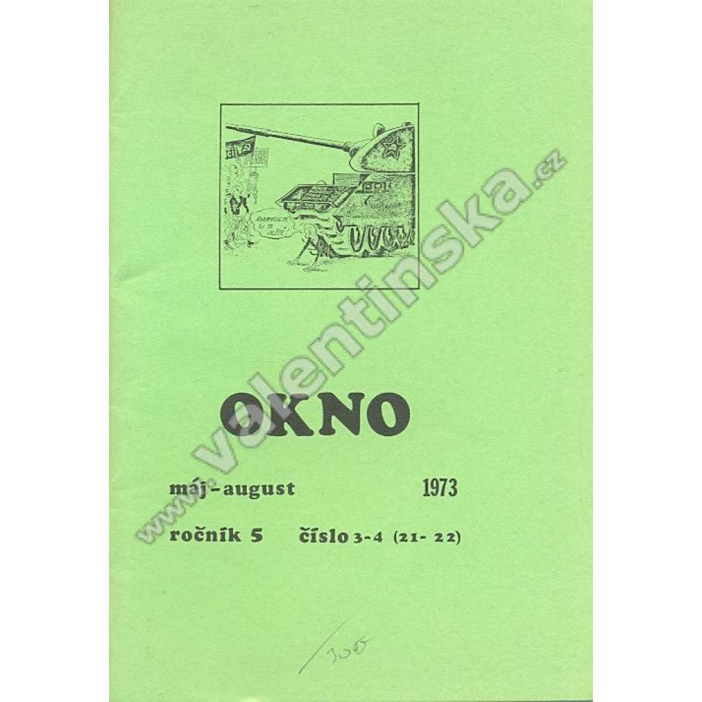 Okno, roč. 5; číslo 3-4; 1973 (exil)