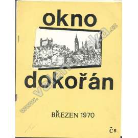 Okno dokořán, číslo 5; 1970 (exil)