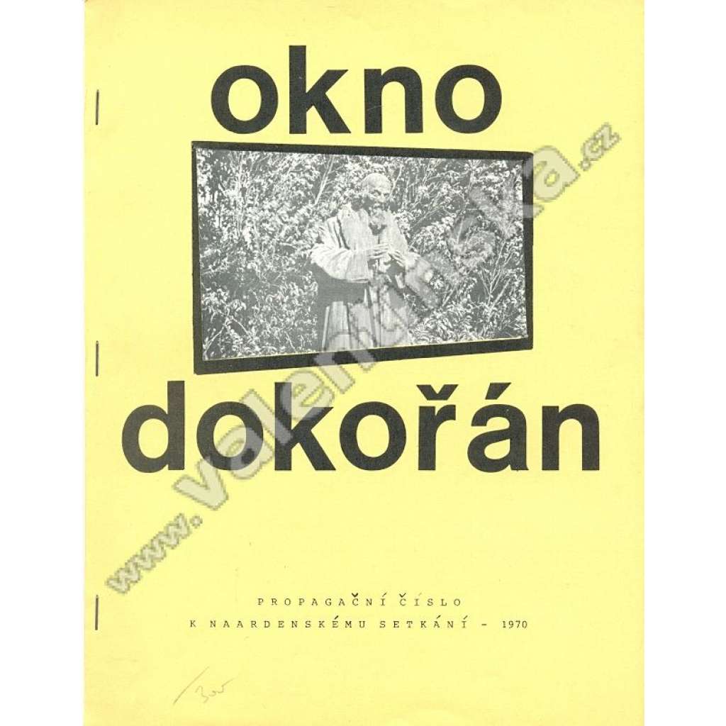 Okno dokořán, 1970 (exil)