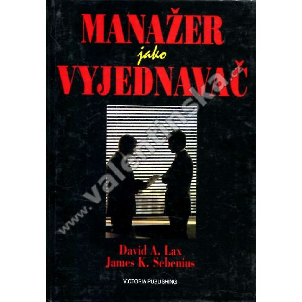 Manažer jako vyjednavač