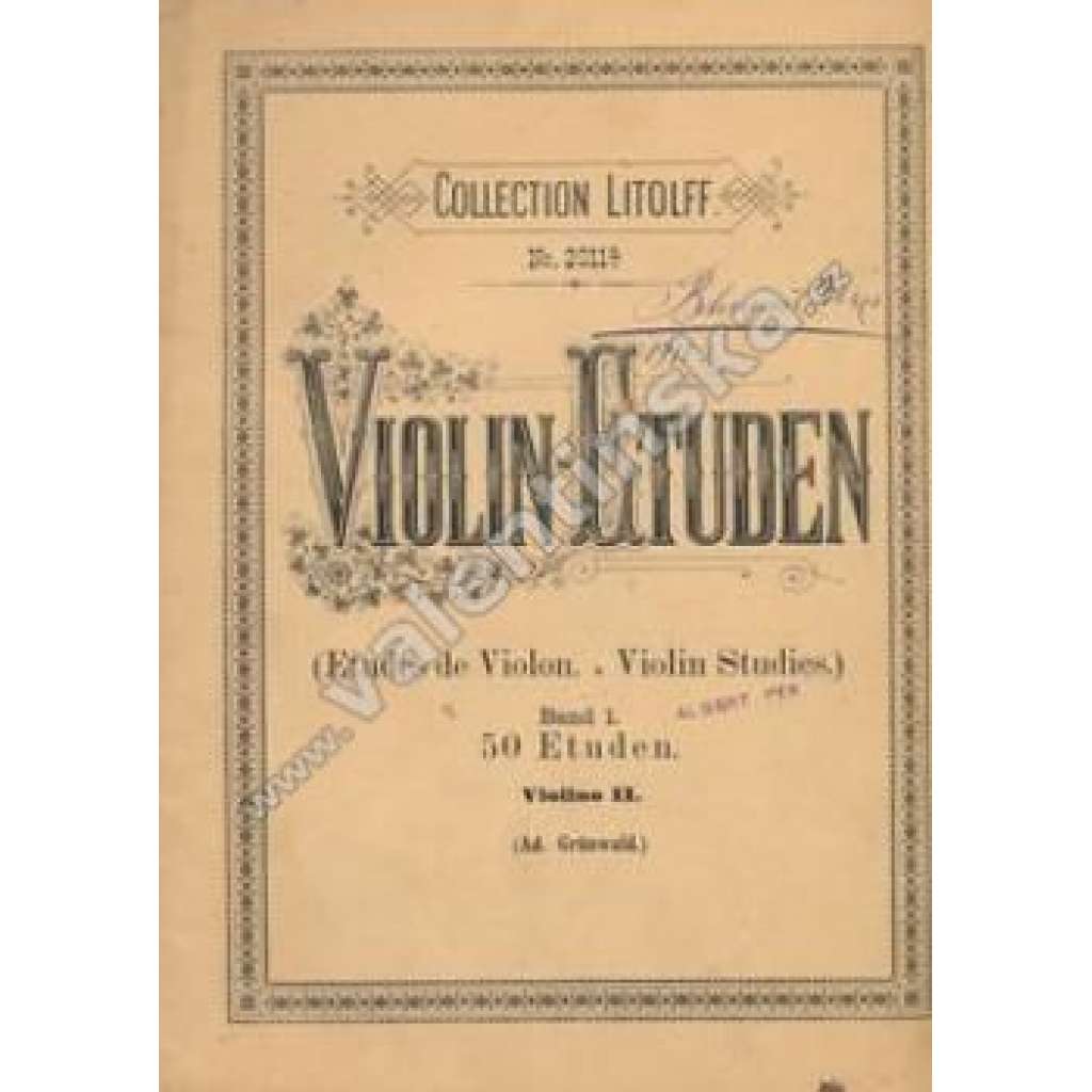 Violin - Etuden
