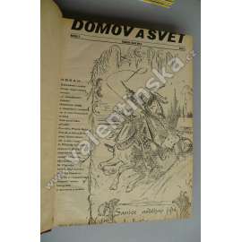 ČASOPIS DOMOV A SVĚT, roč. V - 1931 - 1-52