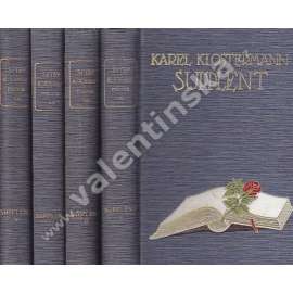 Supplent - 4 svazky (venkovský román, secesní vazba)