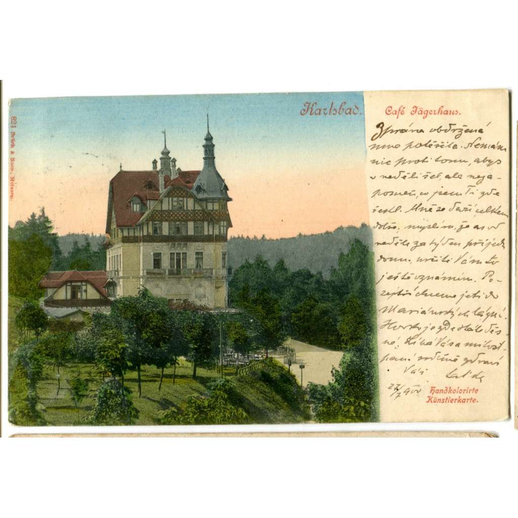 Karlovy Vary,, Kavárna Jagerhaus