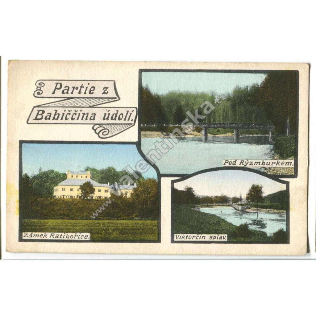 Babiččino údolí Ratibořice, Česká Skalice,, Náchod