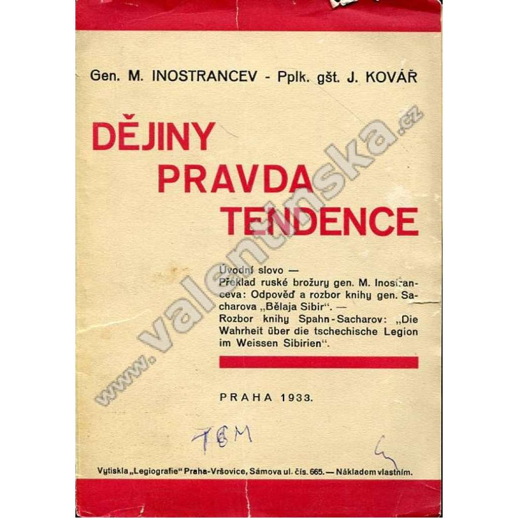 Dějiny, pravda, tendence