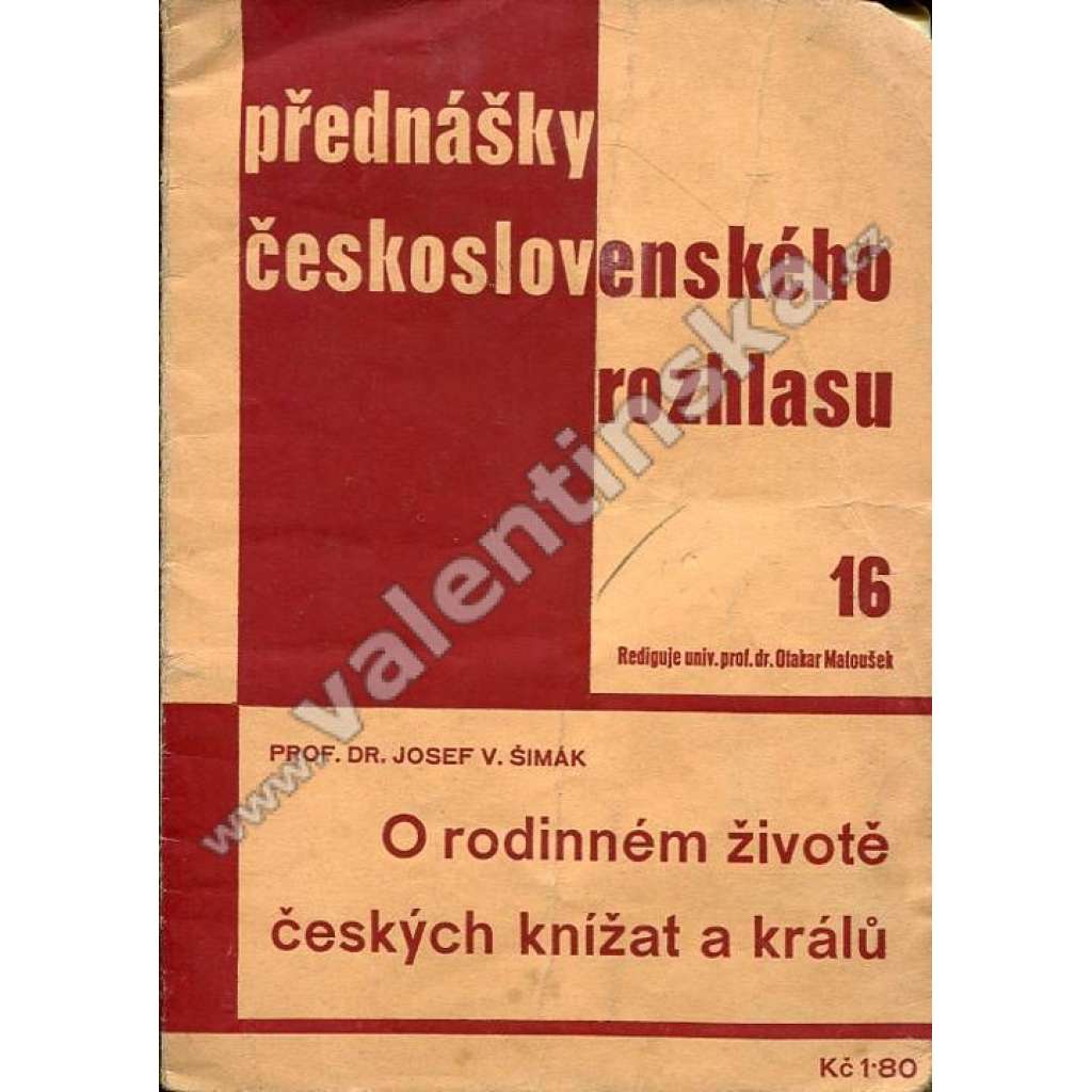 O rodinném životě českých knížat a králů