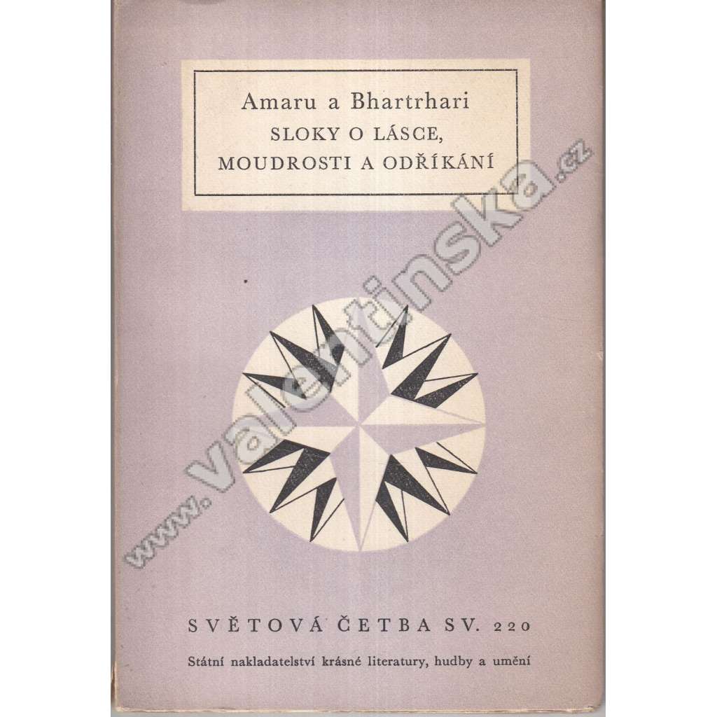 Sloky o lásce, moudrosti a odříkání (Světová četba, sv. 220)