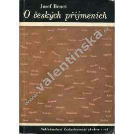 O českých příjmeních