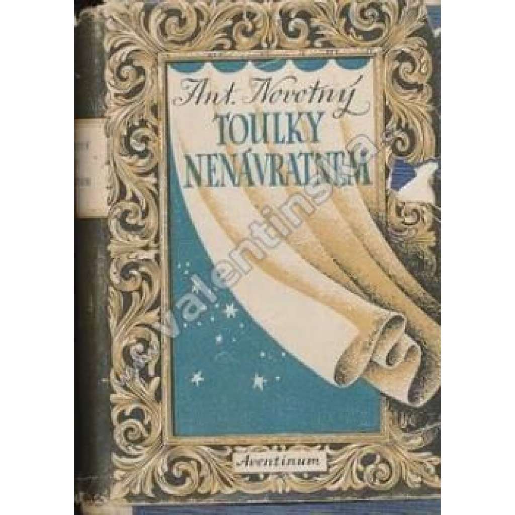 Toulky nenávratnem [příběhy z dějin pražských uměleckých děl a umění ve staré Praze] (obálka Vojtěch Kubašta)