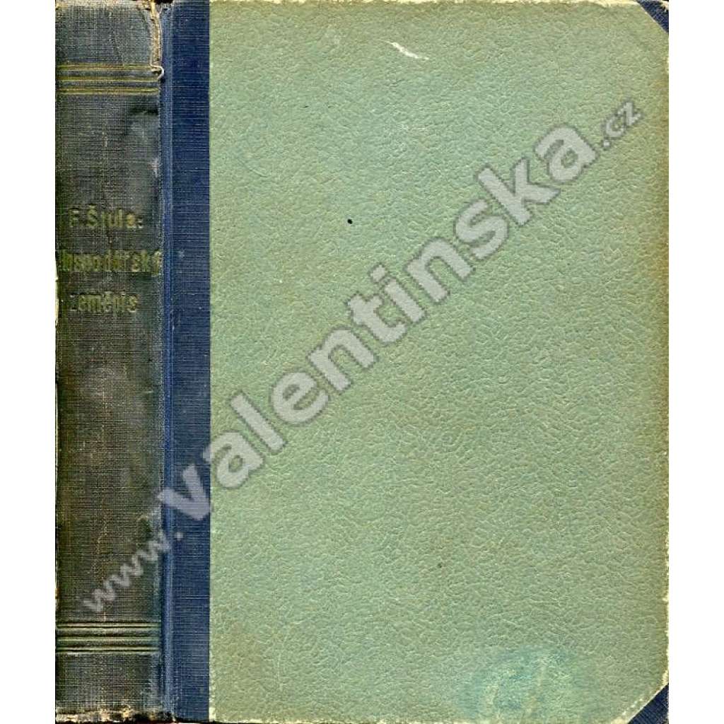 Hospodářský zeměpis, díl I.: Část všeobecná